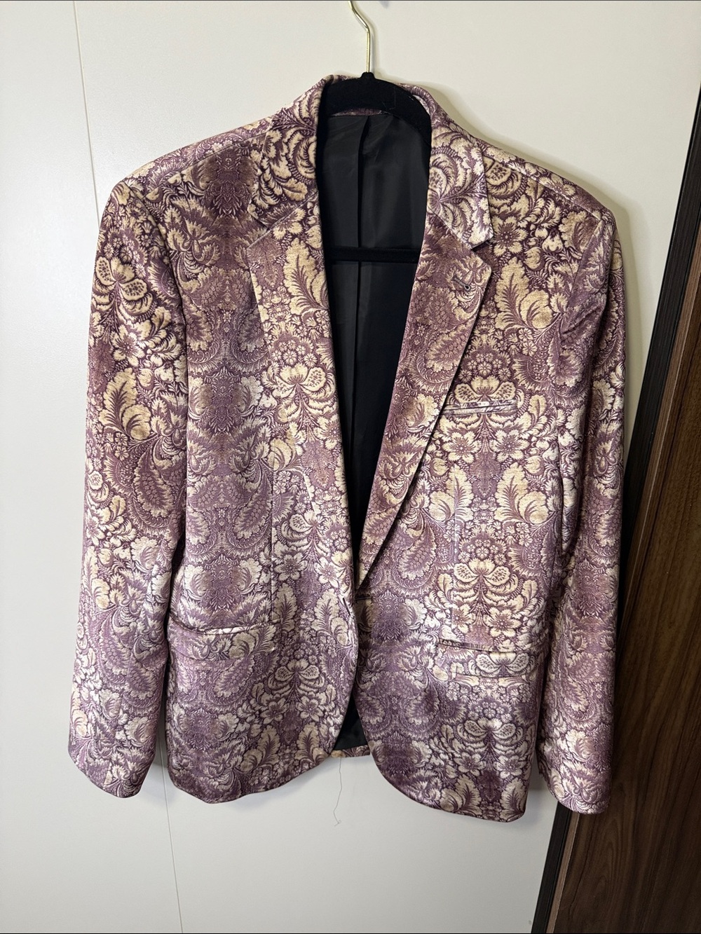 ASOS Lavender Floral Jacquard Sport Coat